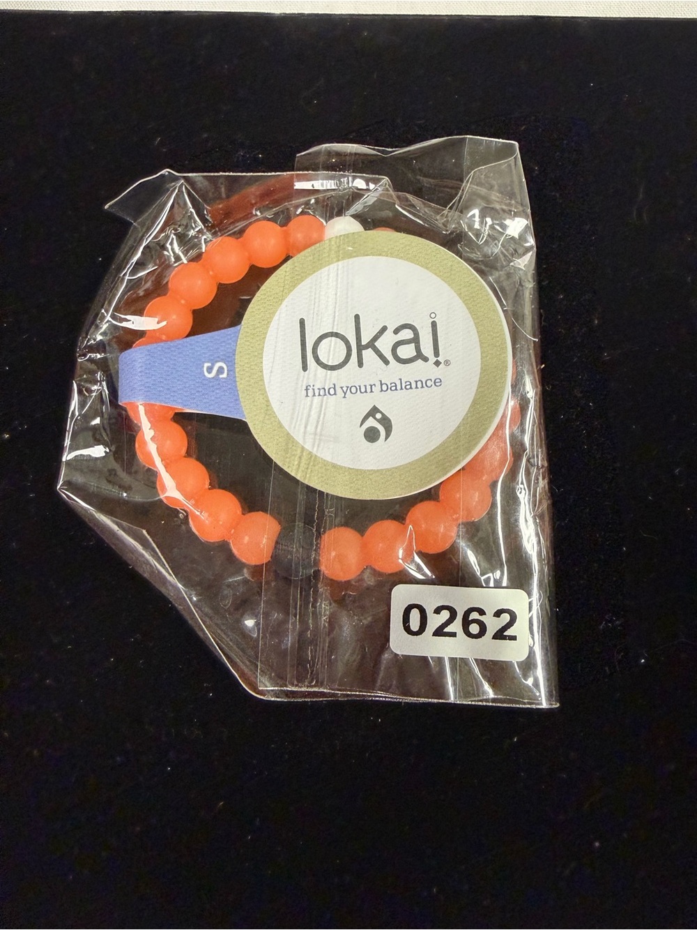 Lokai Kids Beaded Bracelet - Neon Orange